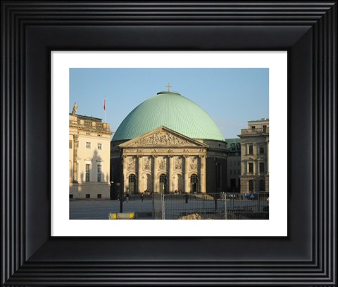 Framed Church in Berlin Print