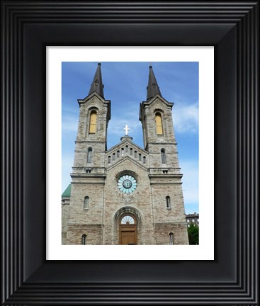 Framed Medieval Church Print