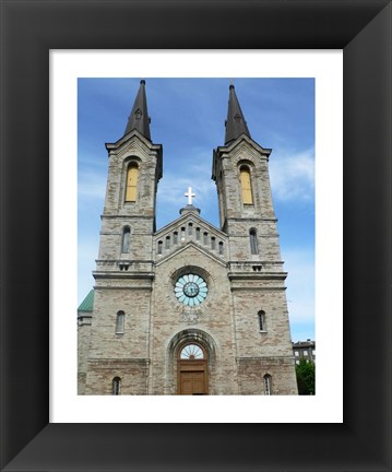 Framed Medieval Church Print