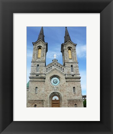 Framed Medieval Church Print