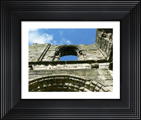 Framed Old Cathedral Ruins Print