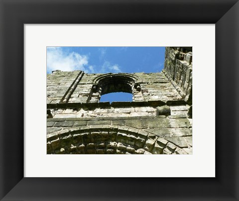 Framed Old Cathedral Ruins Print