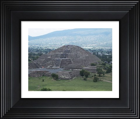 Framed Pyramid of the Moon Teotihuacan Print