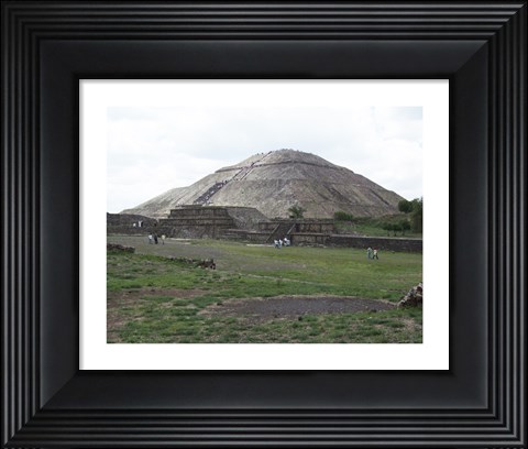 Framed Pyramid of the Sun Print