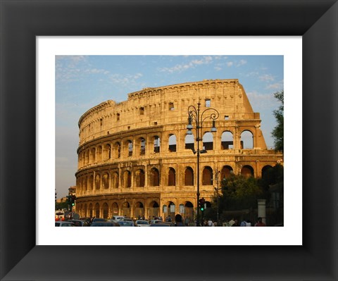 Framed Roman Colosseum Print