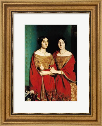 Framed Two Sisters Print