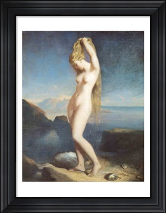 Framed Venus Anadyomene Print