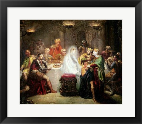 Framed Ghost of Banquo Print