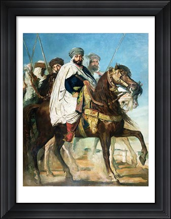 Framed Ali Ben Ahmed Print