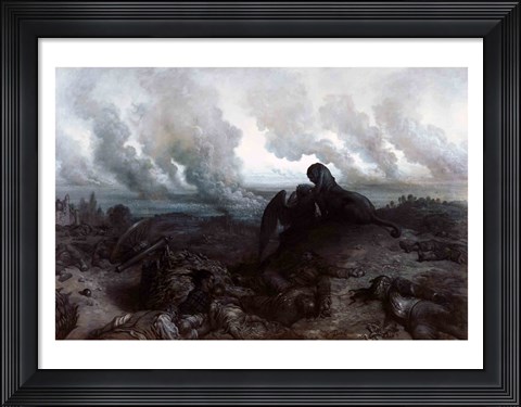 Framed Enigma, 1871 Print