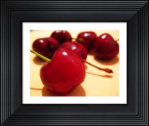 Framed Cherries Print