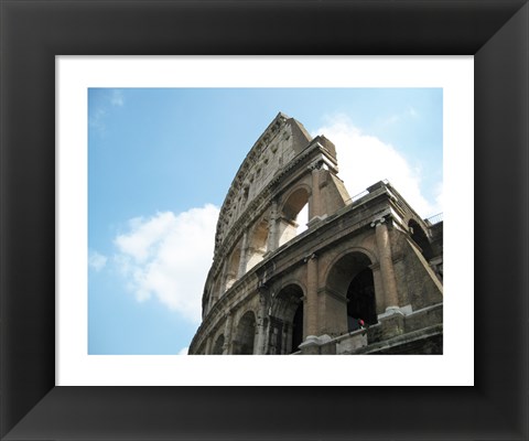 Framed Broken Wall of the Colosseum Print