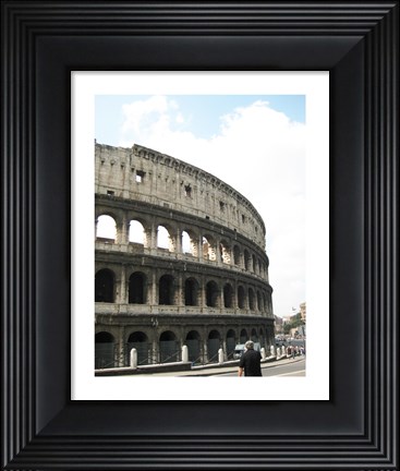 Framed Colloseum Wall Print