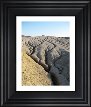Framed Cracked Earth Surface Print
