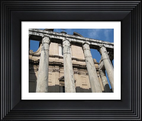 Framed Rome Temple of Antoninus Pius and Faustina Print