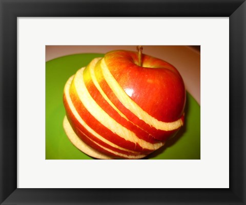 Framed Sliced Apple Print