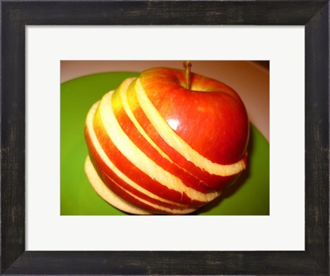 Framed Sliced Apple Print