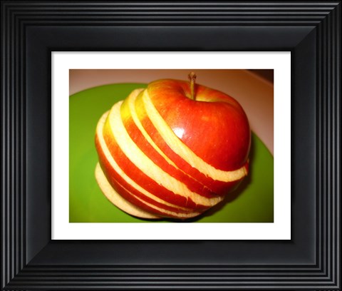 Framed Sliced Apple Print