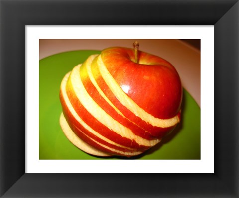 Framed Sliced Apple Print