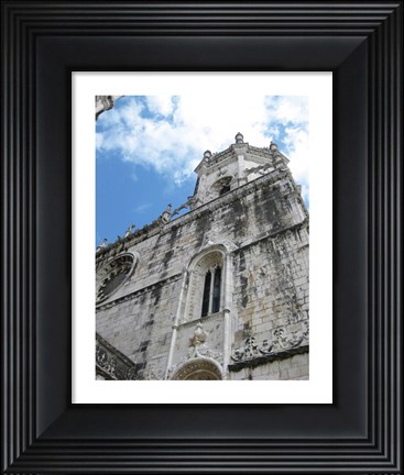 Framed Tower in Lisbon Print