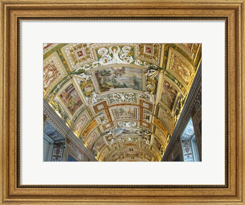 Framed Vatican Museum Painted Ceiling Print