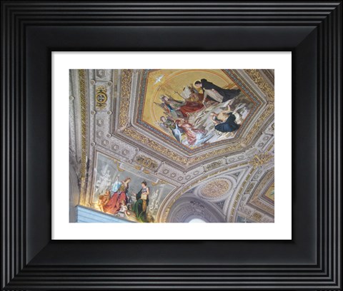 Framed Vatican Painted Ceiling Print