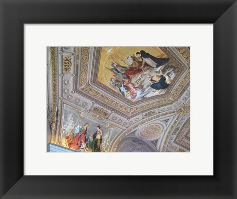 Framed Vatican Painted Ceiling Print