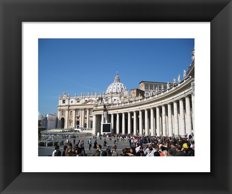Framed Vatican Rome Print