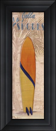 Framed Surf Panel III - mini Print