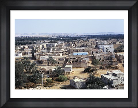 Framed Siwa Oasis Egypt Print