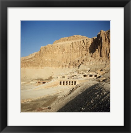 Framed Temple of Hatshepsut Deir El Bahri Thebes Egypt Print