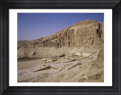 Framed Temple of Hatshepsut Deir El Bahri Thebes Egypt Print