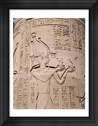 Framed Kom Ombo Temple, Kom Ombo, Egypt Print