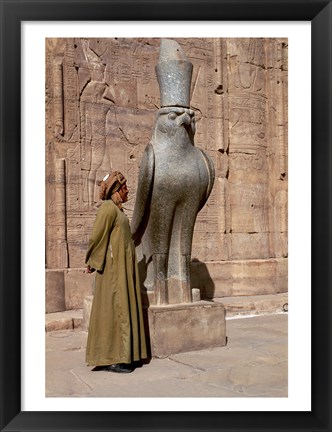 Framed Temple of Horus Edfu Egypt Print