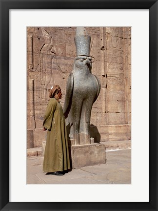 Framed Temple of Horus Edfu Egypt Print