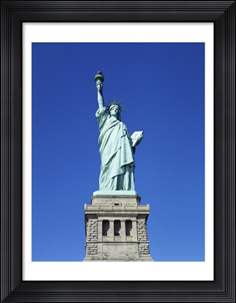 Framed Statue of Liberty, New York City, New York, USA Print
