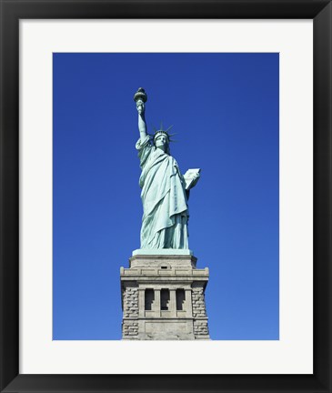 Framed Statue of Liberty, New York City, New York, USA Print