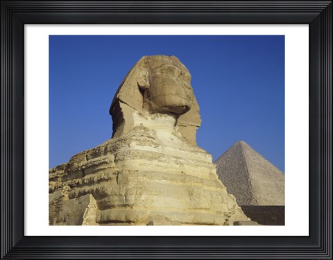 Framed Sphinx, Egypt Print