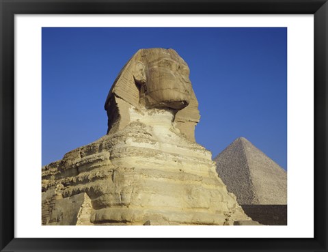 Framed Sphinx, Egypt Print