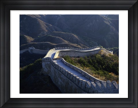 Framed Great Wall of China Print