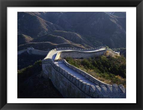 Framed Great Wall of China Print