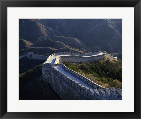 Framed Great Wall of China Print