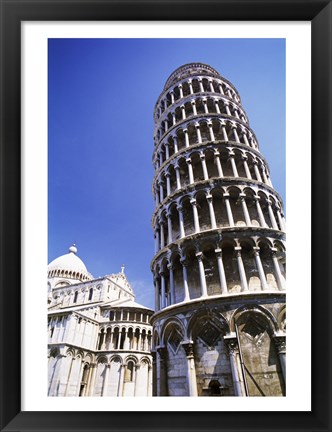Framed Leaning Tower  Pisa, Italy Print