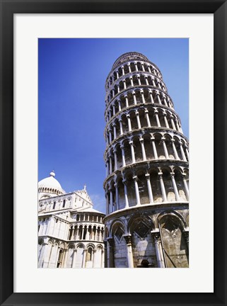 Framed Leaning Tower  Pisa, Italy Print