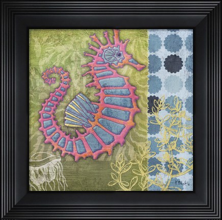 Framed Fantasy Reef IV Print