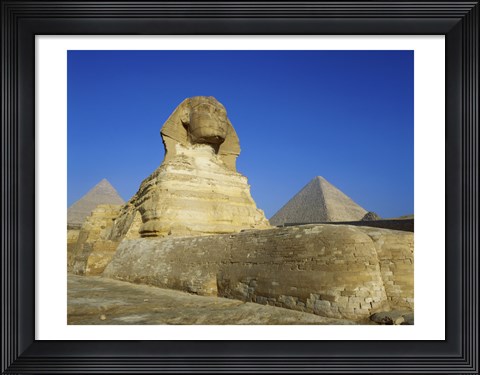 Framed Great Sphinx, Giza, Egypt Print