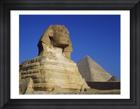 Framed Great Sphinx, Giza, Egypt Print