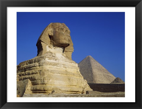 Framed Great Sphinx, Giza, Egypt Print