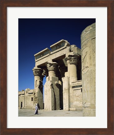 Framed Temple of Kom Ombo, Kom Ombo, Egypt Print