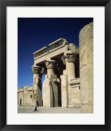 Framed Temple of Kom Ombo, Kom Ombo, Egypt Print